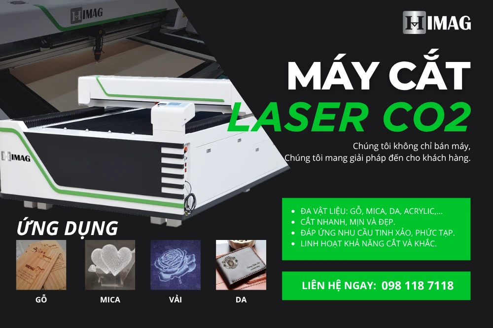Máy Cắt Laser Co2 HIMAG