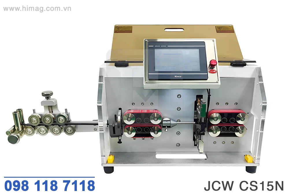 máy cắt và tuốt dây điện 2 đầu tự động