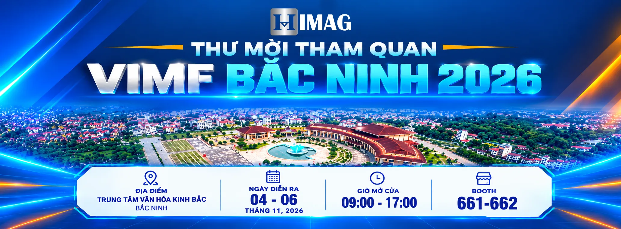 Thư mời tham quan triển lãm VIMF Bắc Ninh 2026